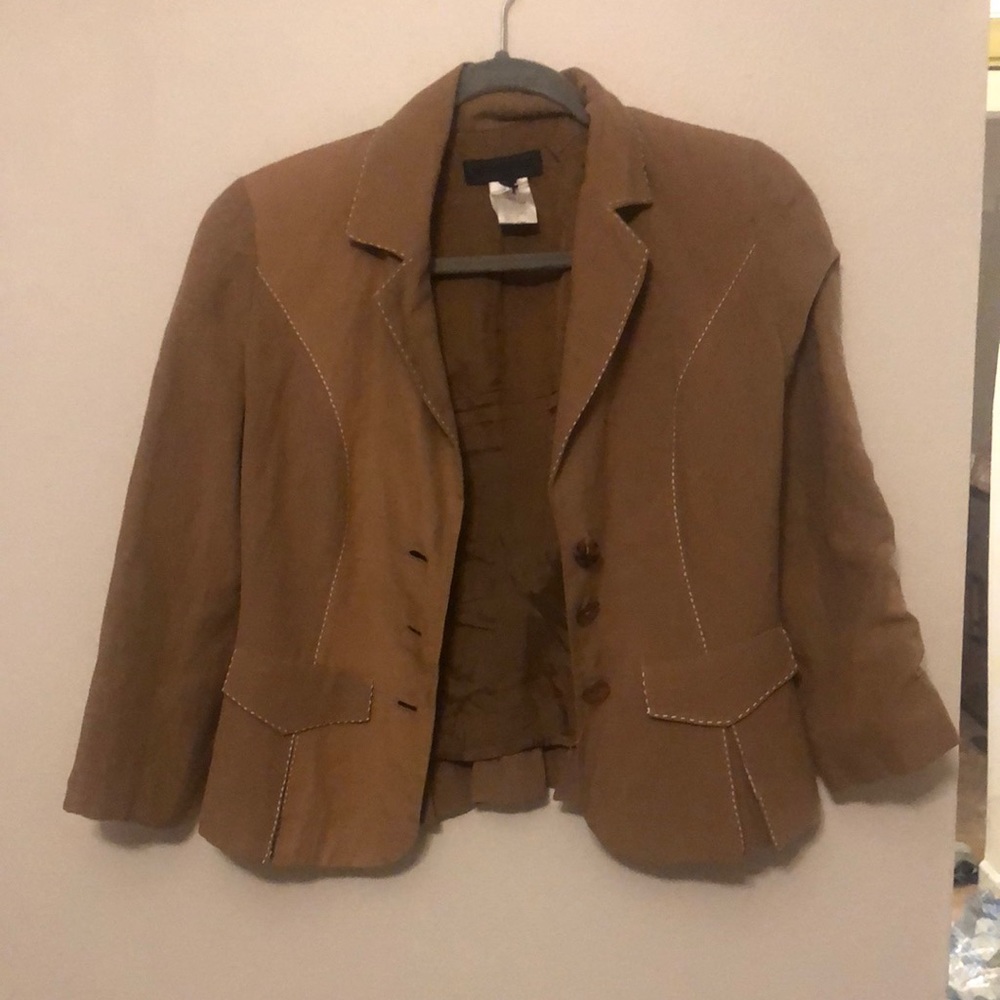 Renato Nucci Paris size 38 brown blazer fitted